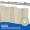 Kenney Mfg Lightweight PEVA Shower Curtain Liner, 70in W x 72in H, Taupe KN61436V1 - alternate 4